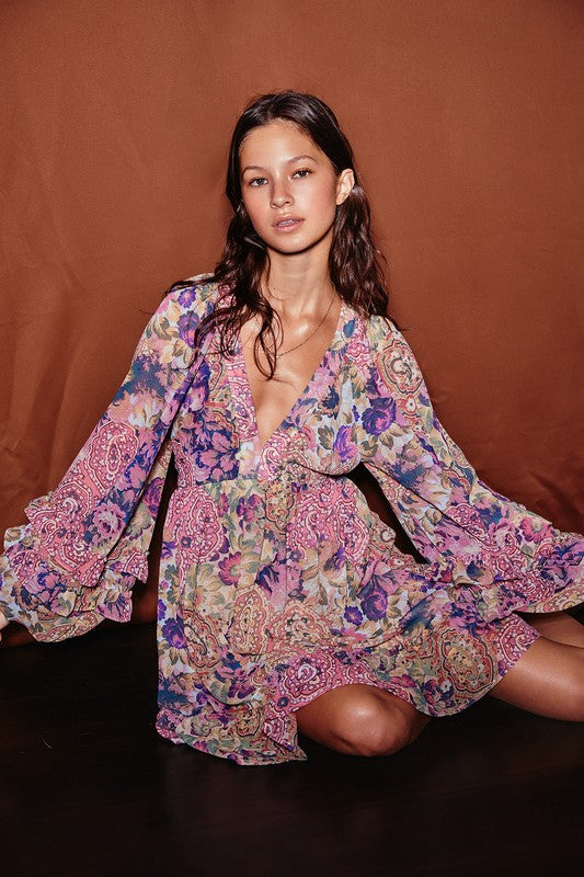 Gemma Babydoll Swing Mini Dress