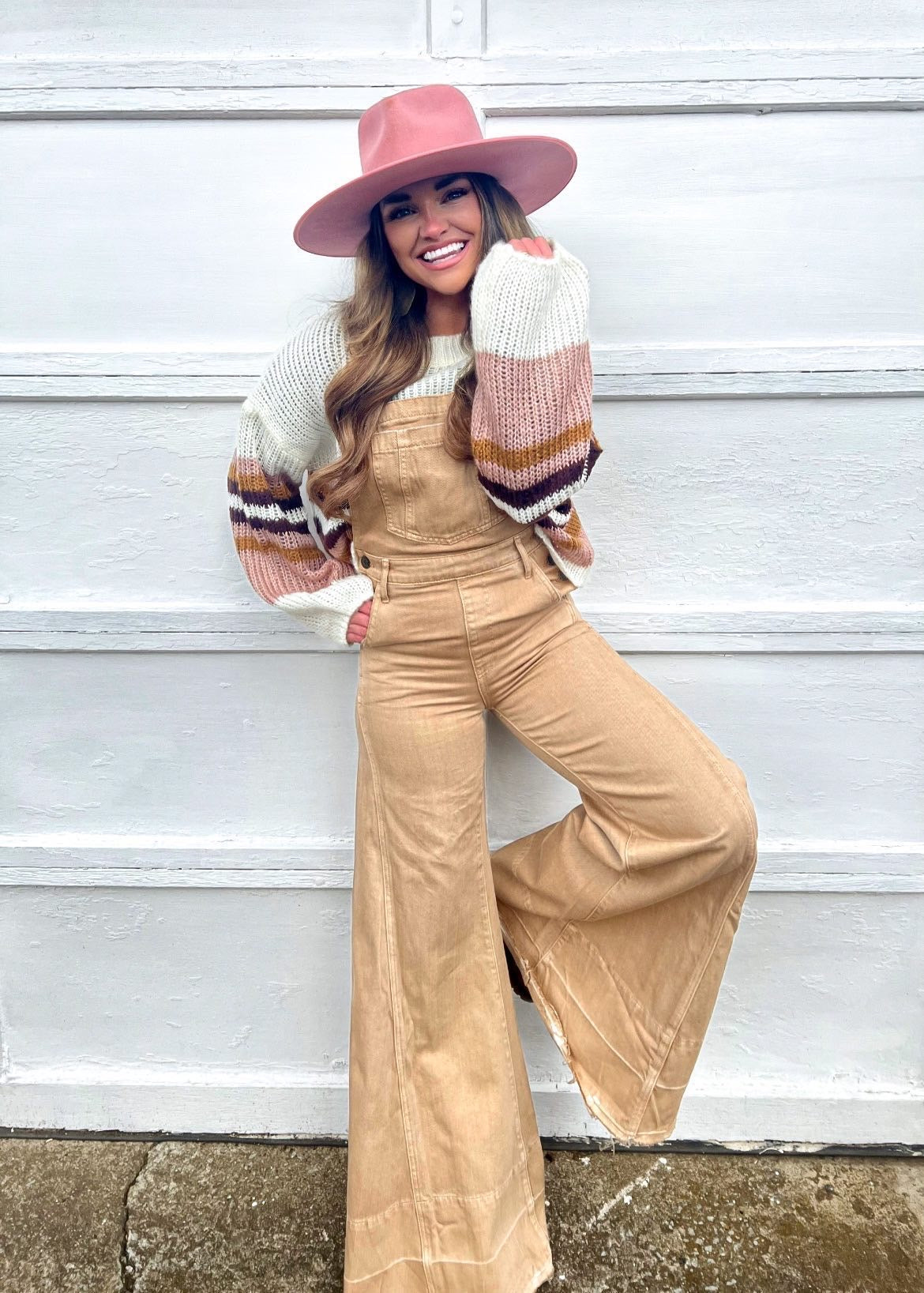 Kelsea Striped Knit Sweater