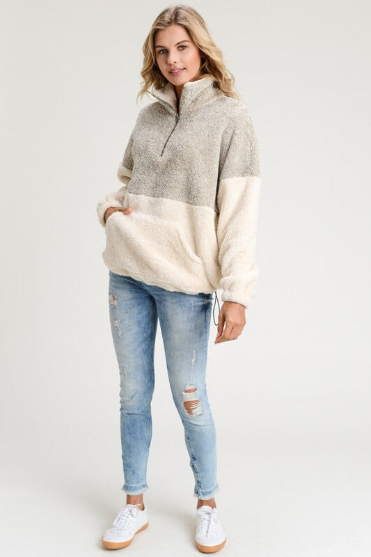 Camilla 1/4 Zip Pull-over