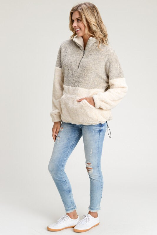 Camilla 1/4 Zip Pull-over