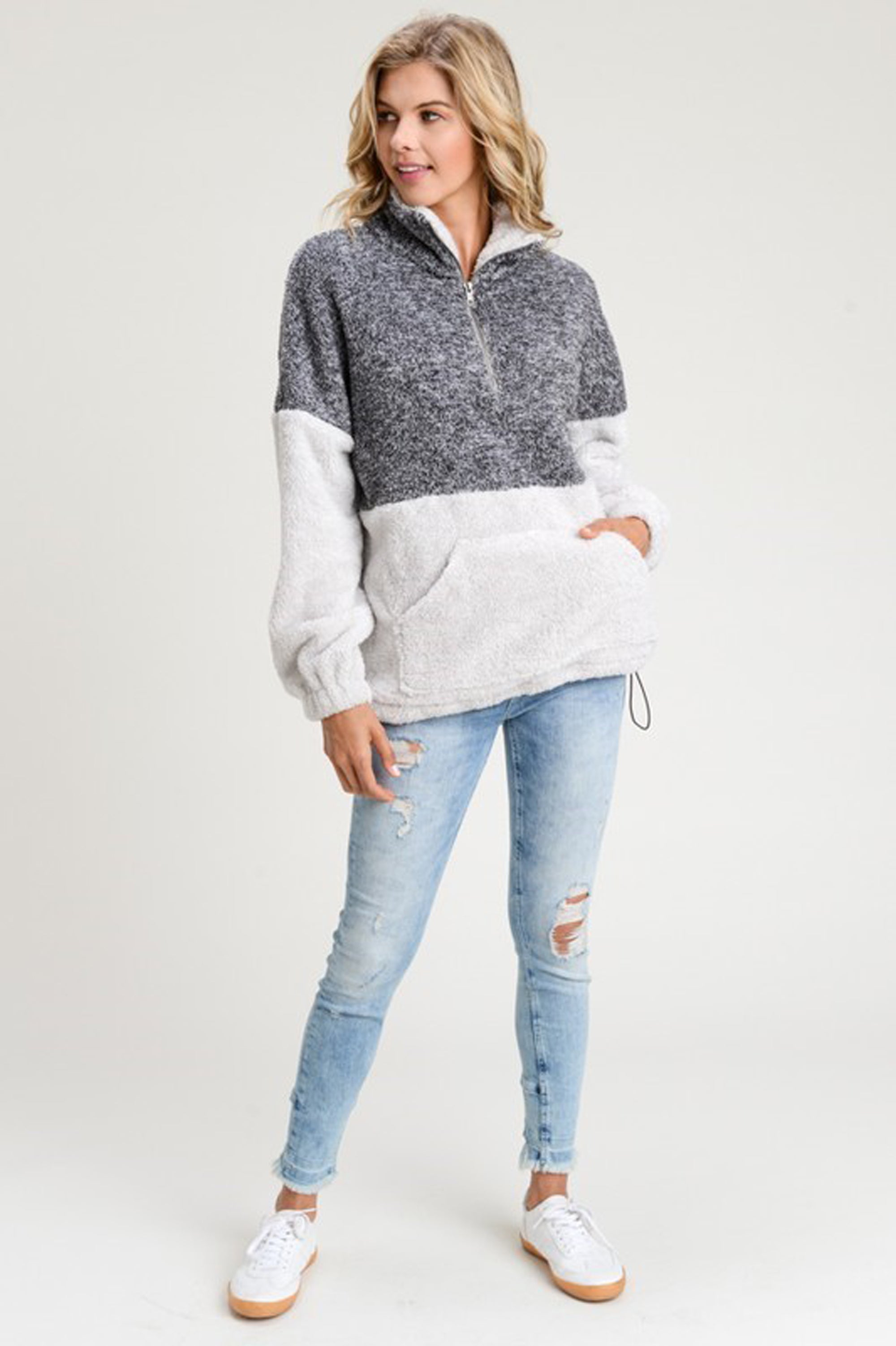 Camilla 1/4 Zip Pull-over
