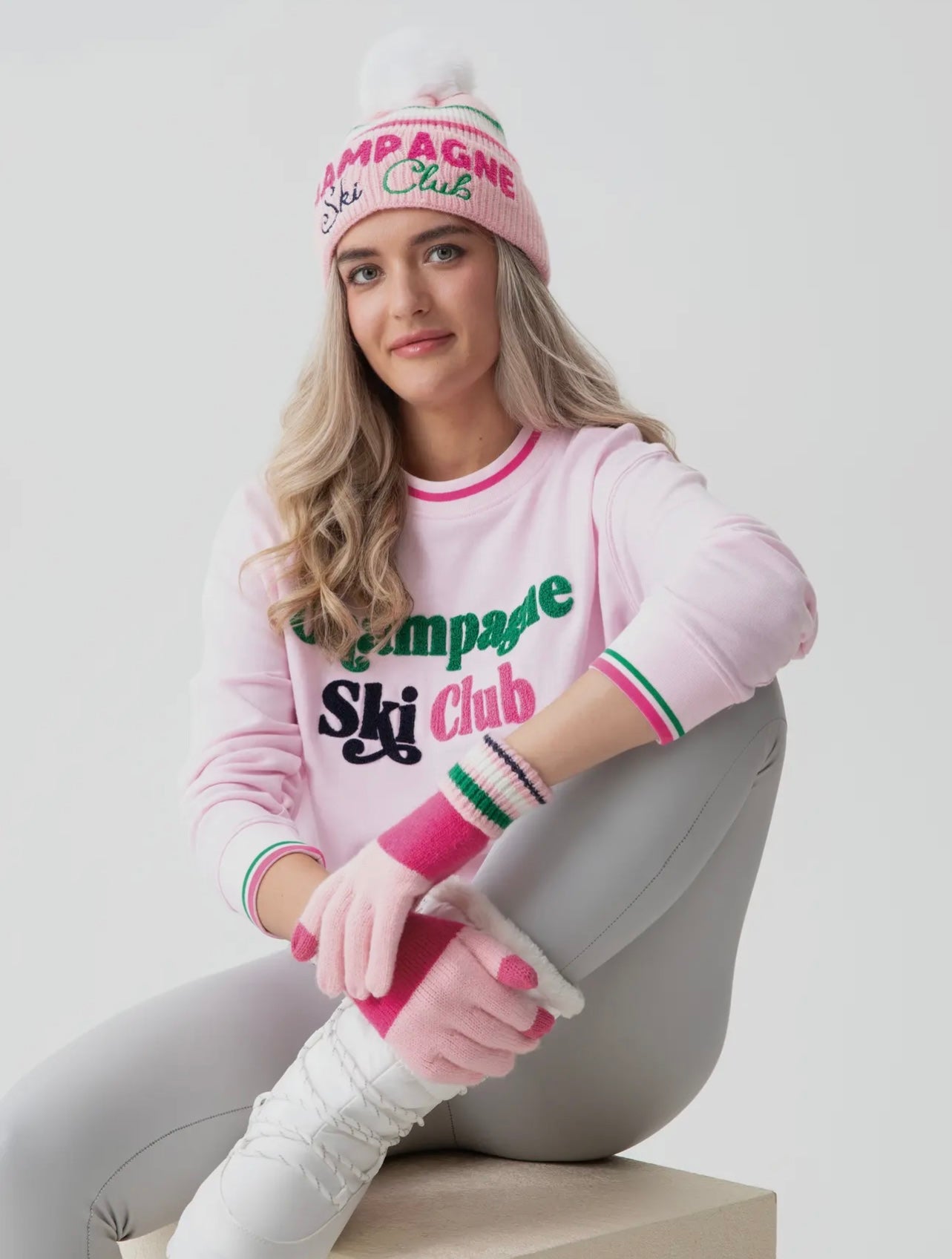Champagne Ski Club Sweatshirt